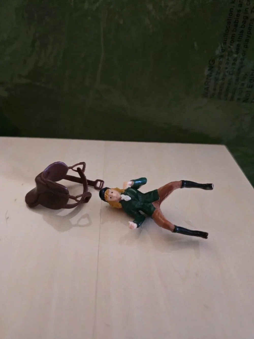Breyer Stablemates English Rider & Saddle